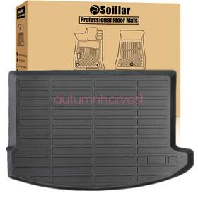 P2.tpejd597.h Soillar Tpe Cargo Trunk Liner Floor Mat For 2017-2024 Mini Cooper Countryman Waterproof