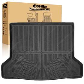 Soillar P2.tpejd672.h For 2023-2025 Cadillac Lyriq Cargo Trunk Liner Cover Floor Mat Tpe All Weather