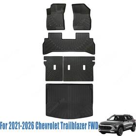 Soillar P2.tpejd683.h Floor Backrest Mats Cargo Liner For 2021-2026 Chevrolet Trailblazer Fwd Tpe New