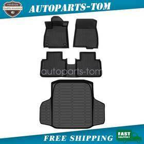 P2.tpejd96.h Soillar For 2018 2019 2020 2021 2022 Honda Accord Sedan Tpe Floor Mats Trunk Cargo Liner