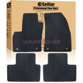 Pbvmvo001 Soillar Floor Mats Carpet Velour For 2019 2020 2021 2022 2023 2024 2025 Volvo Xc40 4pcs