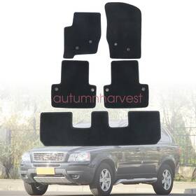 Pvmvo005 Soillar Velour Floor Mats Carpet Fits 2009 2010 2011 2012 2013 2014 Volvo Xc90 Anti-slip