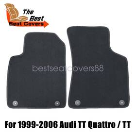 Z2.adttjd02.h Soillar Replacement Velour Front Floor Mats Carpet For 1999-2006 Audi Tt Quattro /