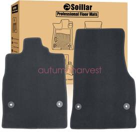 Z2.c8jd01.h Soillar Floor Mats Carpet Velour Fits 2021 2022 2023 2024 2025 Chevrolet Corvette C8 2x