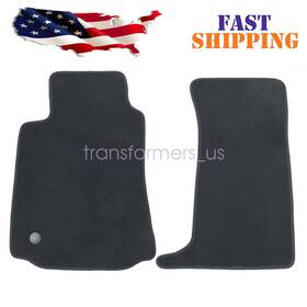 Z2.ctsjd03.h Soillar For 2009 2010 Cadillac Cts Front And Rear Velour Floor Mats Carpet Replacement 2x