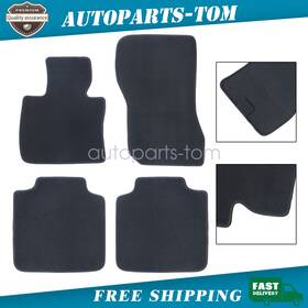 Z2.f48jd01.h Soillar Floor Mats Carpet Replacement For 2016-2022 Bmw X1 F48 X2 F39 Velour Black 4pcs