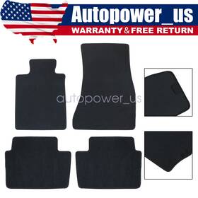 Z2.g30jd01.h Soillar For 2020 2021 2022 2023 Bmw G30 5-series Front And Rear Velour Floor Mats Carpet