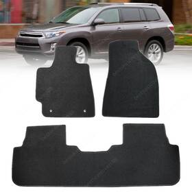 Z2.hldjd03.h Soillar For 2009 2010 2011 2012 2013 Toyota Highlander Floor Mats Carpet Velour 2 Row Z2.hldjd03.h Soillar For 2009 2010 2011 2012 2013 Toyota Highlander Floor Mats Carpet Velour 2 Row