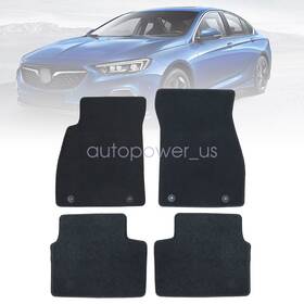 Z2.jwjd01.h Soillar For 2011-2017 Buick Regal Replacement Floor Mats Carpet Velour Waterproof Black