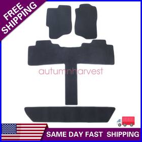 Z2.kldjd01.h Soillar Fits Chevy Silverado Tahoe Cadillac Escalade 2007-2014 Floor Mats Carpet Velour
