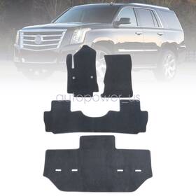 Z2.kldjd02.h Soillar For 2015-2020 Chevy Silverado Gmc Sierra Front And Rear Floor Mats Carpet Velour