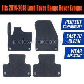 Z2.lsjgjd01.h Soillar Front And Rear Floor Mats Carpet Waterproof Velour For 2012-18 Range Rover Evoque