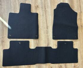 Z2.mdxjd03.h Soillar 2022-2025 For Acura Mdx Front And Rear Replacement Floor Mats Carpet Velour Black