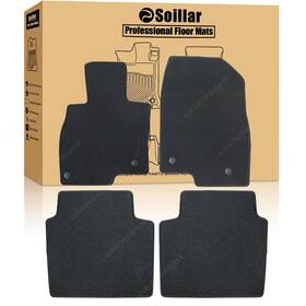 Z2.mzd6jd02.h Soillar Floor Mats Carpet Velour For 2014-2021 Mazda 6 5-seats Protection Waterproof Set