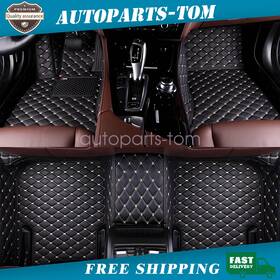 Z2.pgjd39.h Soillar Leather Floor Mats Liners All Surround Front And Rear For 2013-2019 Toyota Rav4