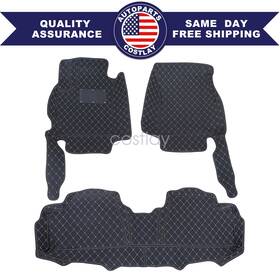 Z2.pgjd47.h Soillar For 2009-13 Toyota Corolla Front Rear Leather Waterproof Carpets Car Floor Mats