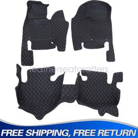 Z2.pgjd52.h Soillar New All Surround Leather Floor Mats Liners Fits 2017-2022 Infiniti Q60