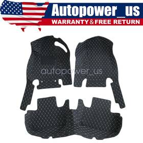 Z2.pgjd86.h Soillar All Surround Leather Floor Mats Liners For 2019-2024 Subaru Forester Limited