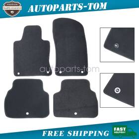 Z2.q60jd01.h Soillar Front-rear Floor Mats Carpet Replacement For 2017-2022 Infiniti Q60 Velour Black