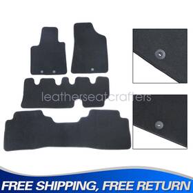 Z2.sltjd01.h Soillar For Kia Sorento 2013 2014 Front And Rear Floor Mats Carpet Velour Anti-slip Black