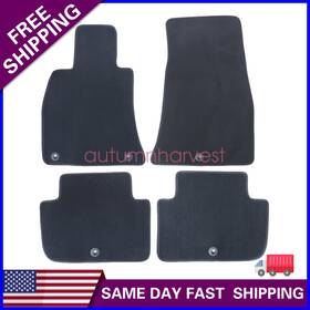 Z2.stgjd01.h Soillar 4pcs For Kia Stinger 2018-2023 Front And Rear Floor Mats Carpet Replacement Velour