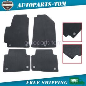 Z2.stsjd01.h Soillar For 2021-2025 Kia Seltos Front And Rear Floor Mats Carpet Waterproof Black 4pcs