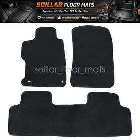 Z2.syjd03.h Soillar For 2012 2013 2014 2015 Honda Civic 1st And 2nd Row Floor Mats Carpet Velour Black Z2.syjd03.h Soillar For 2012 2013 2014 2015 Honda Civic 1st And 2nd Row Floor Mats Carpet Velour Black