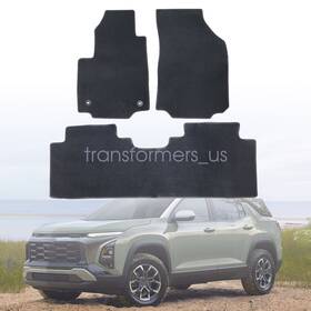 Z2.tjzjd01.h Soillar 2018-2024 For Chevrolet Equinox 4door Replacement Velour Floor Mats Carpet Black