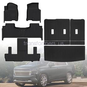 P2.tpejd509.h Soillar Z2.tpejd02.h Tpe Floor Mats Trunk Liners For 2021-2025 Chevy Tahoe/yukon/escalade Bucket Seat P2.tpejd509.h Soillar Z2.tpejd02.h Tpe Floor Mats Trunk Liners For 2021-2025 Chevy Tahoe/yukon/escalade Bucket Seat