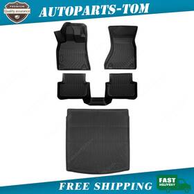 P2.tpejd188.h Soillar Z2.tpejd139.h For 2009-2016 Audi A4 B8 Wagon Tpe Floor Mats Liner Trunk Cargo Liners Set 3d P2.tpejd188.h Soillar Z2.tpejd139.h For 2009-2016 Audi A4 B8 Wagon Tpe Floor Mats Liner Trunk Cargo Liners Set 3d