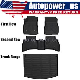 Z2.tpejd14.h Soillar Fits 2021 2022 2023 Chevy Trailblazer Awd Tpe Floor Mats Trunk Cargo Liners New