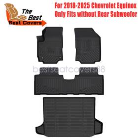 Z2.tpejd19.h Soillar Floor Mats And Trunk Cargo Liners Tpe For 2018-2025 Chevrolet Equinox Waterproof
