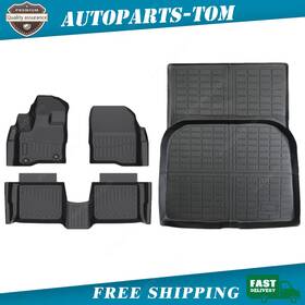Soillar Z2.tpejd42.h P2.tpejd650.h For 2010-2019 Ford Taurus Tpe Floor Mats And Trunk Cargo Liner Non-slip 3d Molded