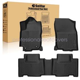 Z2.tpejd58.h Soillar For 2016-2018 Toyota Rav4 Hybrid Tpe Floor Mats Liner 3pcs New 3d Front And Rear