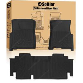 Z2.tpejd585.h Soillar For 1999-2007 Ford F250 F350 Super Duty Extended Cab Tpe All Weather Floor Liner