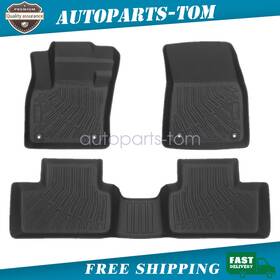 Z2.tpejd601.h Soillar Tpe Floor Mats Fits Volvo Xc40 2019-2025 All Weather Liners Waterproof 2 Row