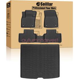 Z2.tpejd602.h Soillar Z2.tpejd601.h Tpe Floor Mats And Trunk Cargo Liner 3d Black For 2019-2025 Volvo Xc40 All Weather Z2.tpejd602.h Soillar Z2.tpejd601.h Tpe Floor Mats And Trunk Cargo Liner 3d Black For 2019-2025 Volvo Xc40 All Weather