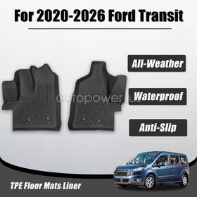 Z2.tpejd95.h Soillar Tpe Floor Mats Liner For 2020-2026 Ford Transit 150 250 350 Hd