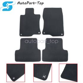 Z2.tsxjd01.h Soillar New Velour Front And Rear Floor Mats Carpet Black 4pcs Fits 2009-2014 Acura Tsx