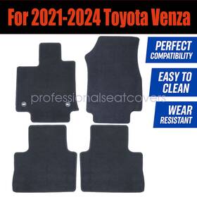 Z2.vsjd01.h Soillar For 2021-2024 Toyota Venza Replacement Front And Rear Floor Mats Carpet Velour New