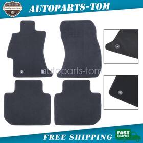 Z2.wrxjd01.h Soillar Floor Mats Carpet Replacement For 2012-2021 Subaru Wrx Sti Impreza Velour Black