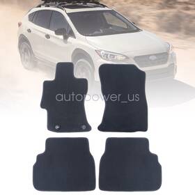 Z2.xbjd01.h Soillar For 2018 2019 2020 2021 2022 Subaru Crosstrek / Impreza Floor Mats Carpet Velour
