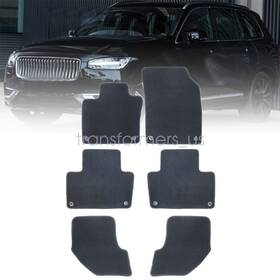 Z2.xc90jd02.h Soillar For 2016 2017 2018-2025 Volvo Xc90 Front And Rear Floor Mats Carpet Black New