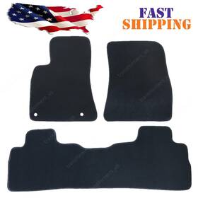 Soillar Z2.xyjd03.h Front And Rear Floor Mats Carpet Black Velour Set Of 3 For 2022-2025 Nissan Sentra