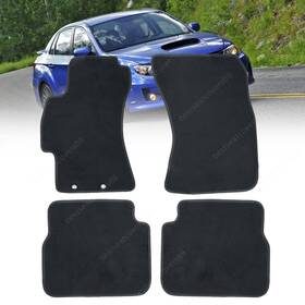 Z2.ybjd01.h Soillar Velour Floor Mats Carpet Fits 2008-2011 Subaru Outback And Impreza Front 2nd Row