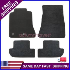 Z2.ymjd02.h Soillar Fits 2015 2016 2017 2018 2019 Ford Mustang Replacement Floor Mats Carpet Velour