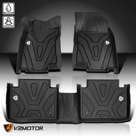 Mat-rge14a-mp Spec-d Tuning 14 Fits 2014-2020 Rogue Floor Mats All Weather 3d Tpe Anti-slip Liners Front Rear