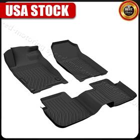 Speed-motoring 569807488543 3d Floor Mats Liner Set For 2022-2023 Honda Civic Sedan All Weather Tpe Rubber