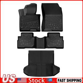 Speedridersupplies3799516 Speedridersupplies Floor Mats Cargo Trunk Liner For Kia Sportage Hybrid 2022-2023 3d Black Set