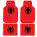 Spiderman4 Plasticolor Inc Front Rear Seat Rubber Floor Mats Car Truck Suv Marvel Comics Spider-man